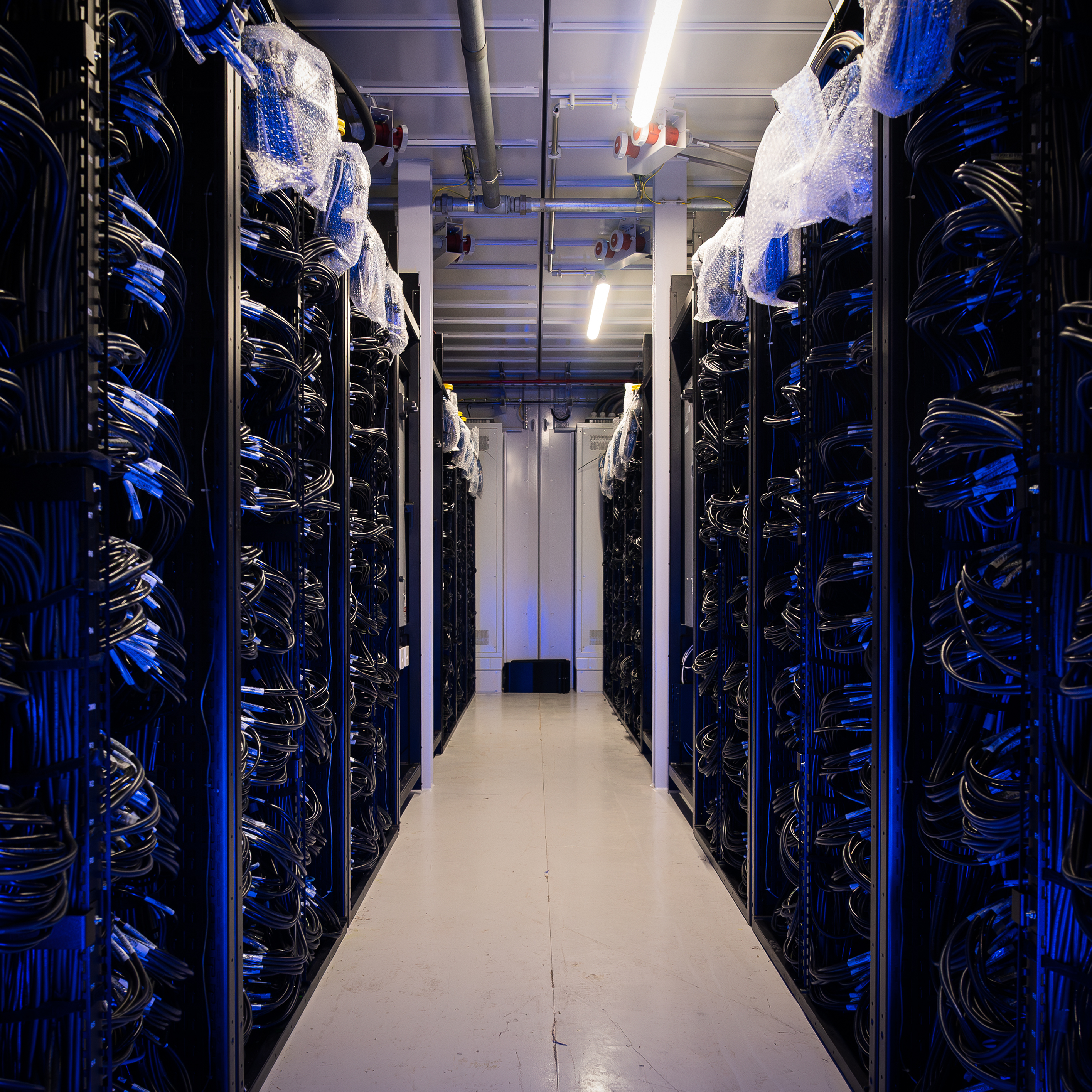 Isambard-AI cabinets at University of Bristol