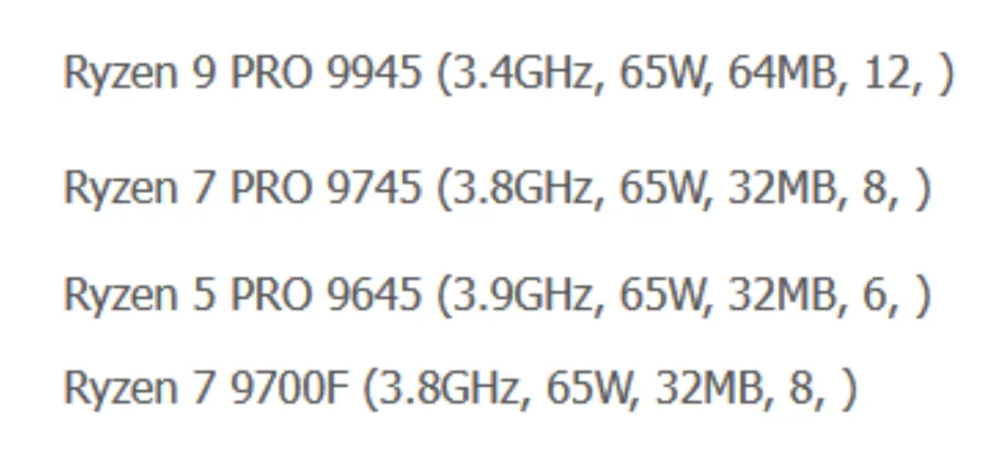 AMD Ryzen 9000 Series