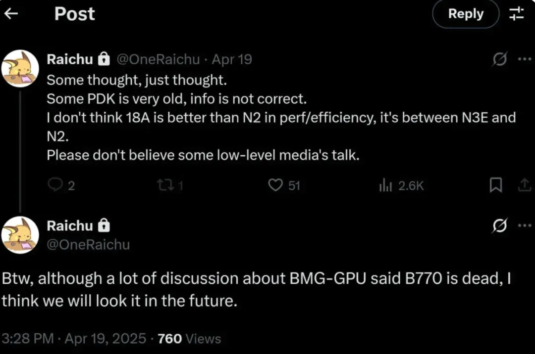 Intel ARC B770